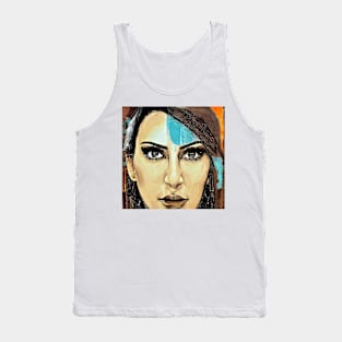 digital fantasy of Kim Tank Top